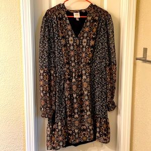 Target Long Sleeve Mid Dress